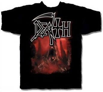 DEATH cd cv THE SOUND OF PERSEVERANCE Official SHIRT LRG new  