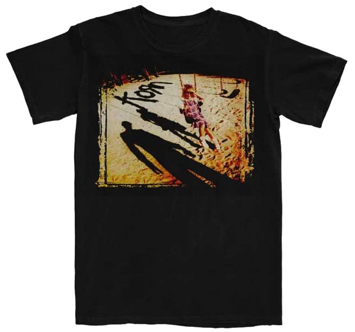 KORN cd cvr SELF TITLED 1ST ALBUM Official SHIRT XL New issues