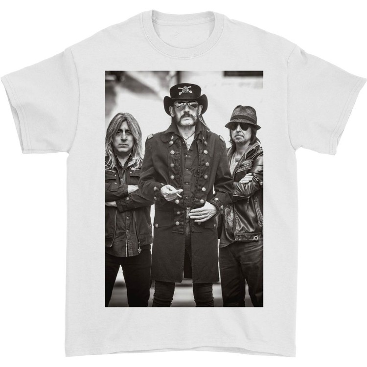 2XL XL MOTORHEAD cd cvr UNDER COVER Group Photo Official SHIRT New lemmy L