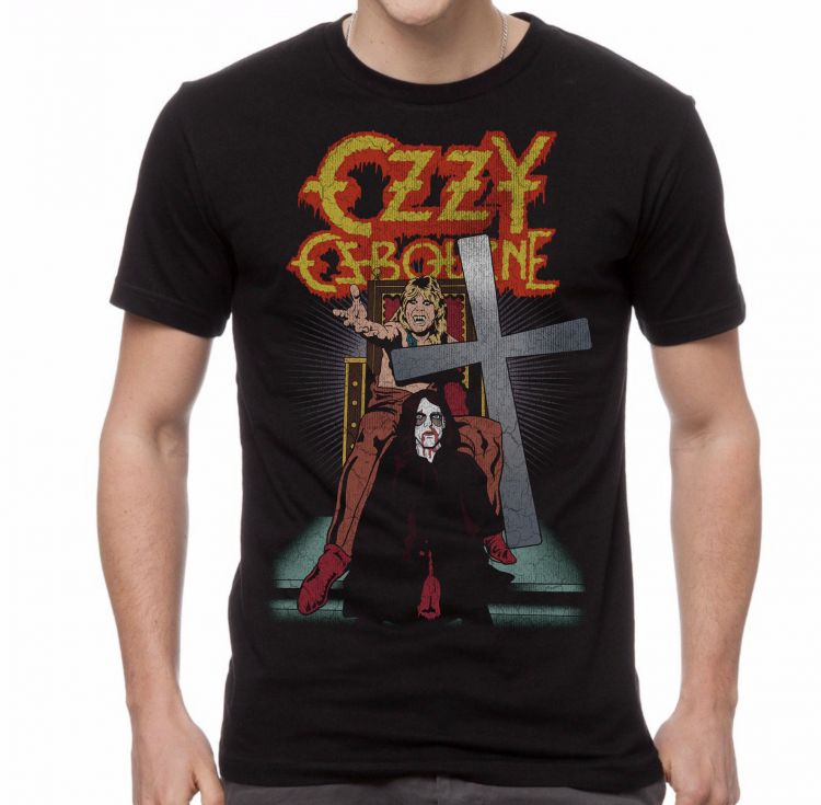 OZZY OSBOURNE cd cvr SPEAK OF THE DEVIL BACK COVER Official SHIRT